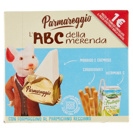 l'ABC Merenda Formaggino Parmigiano Reggiano, 155 g